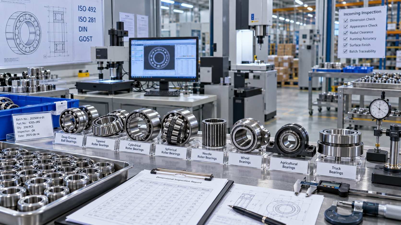 What Quality Standards Should Imported Bearings Meet? ISO 492, ISO 281, DIN and GOST Explained