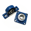UCP218 Pillow Block Bearing 90mm Bore | Cast Iron Housing UC218 Insert | Heavy-Duty Mounted Bearing Unit for Industrial Shaft Applications